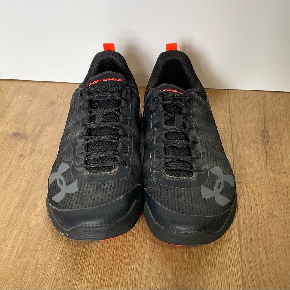 Under Armour Charged Legend Mens 10.5 Fitness Weight Lifting Cross Fit Black - Picture 2 of 7